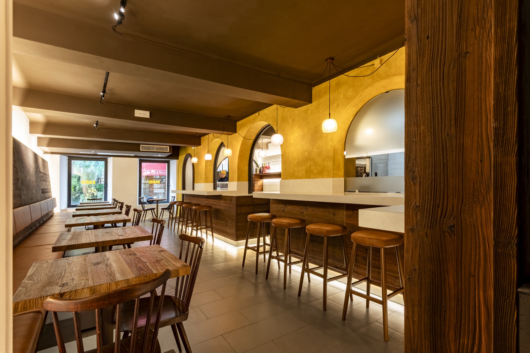 Sala interna di Saòr Vineria
